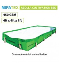 Mipatex Azolla Bed 450 GSM 4ft x 4ft x 1ft (Green)